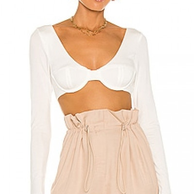 Alizeh Top in White