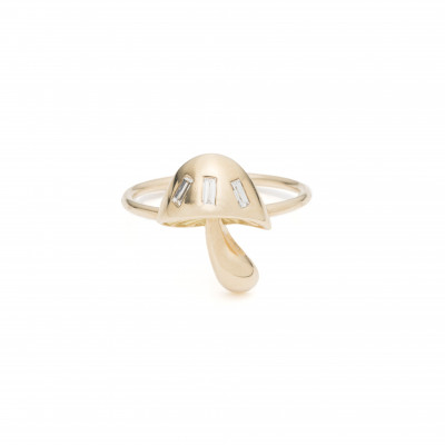 Magic Mushroom Band Ring