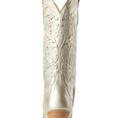 Ariat Women's Platinum Gold Western Boots - Snip Toe
