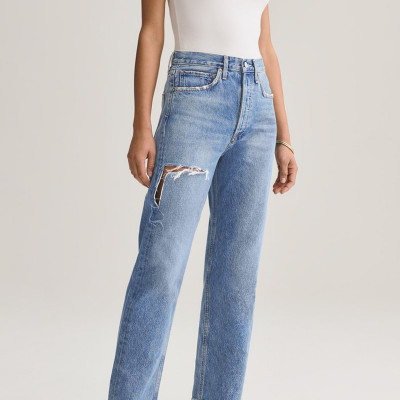 90's Mid Rise Loose Fit In Portal