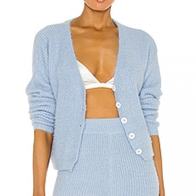 Lovers + Friends Marissa Cardigan in Light Blue | REVOLVE