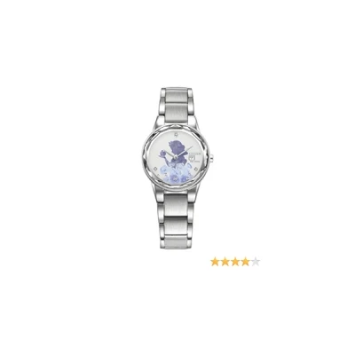 Citizen Ladies' Eco-Drive Disney Princess Snow White Apple Stainless Steel Watch, Crystal Accents, Date, 30mm (Model: GA1070-53W)