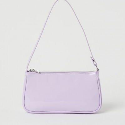 Patent Handbag - Light Purple