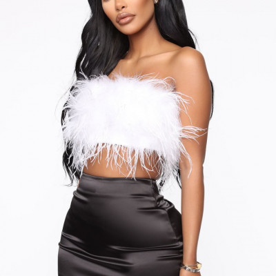 Sweet Fantasy Tube Top - White