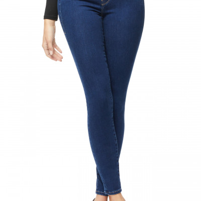 Plus Size Womens Good American Good Legs High Waist Ankle Skinny Jeans