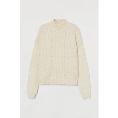 Cable-knit Sweater