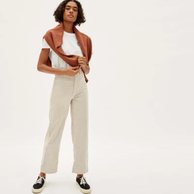 Womens Corduroy Wide Leg Pant by Everlane in Sandstone