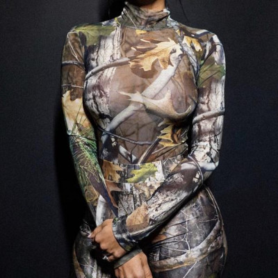Woodland Mesh Bodysuit