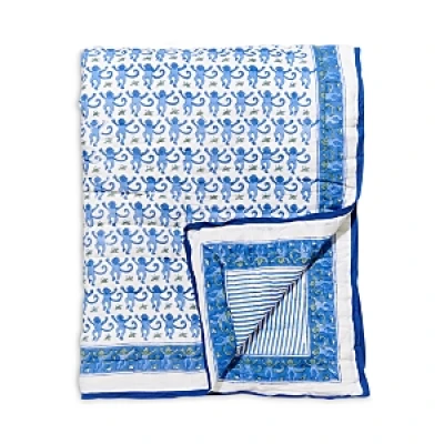 Roller Rabbit Baby Monkey Cotton Quilt