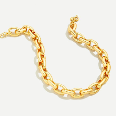 Chunky chain-link necklace