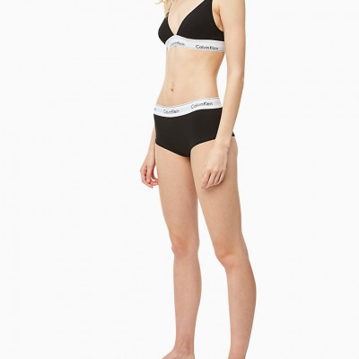 Modern Cotton Triangle Bralette