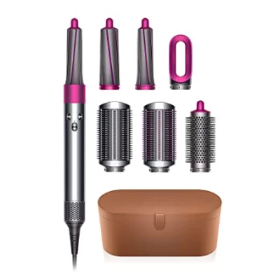 Dyson Airwrap Nickel And Fuchsia Styler Complete