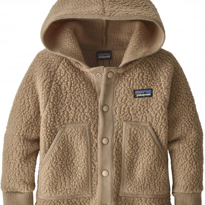 Patagonia Toddlers Retro Pile Fleece Jacket, Toddler Unisex, Size: 3T, Mojave Khaki