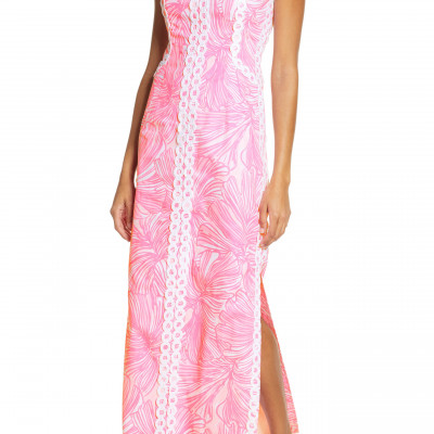 Womens Lilly Pulitzer Daise Stretch Maxi Dress