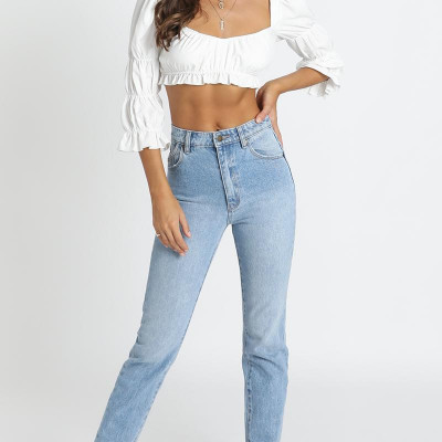 Rollas X Sofia Richie - Dusters Jean In Old Stone