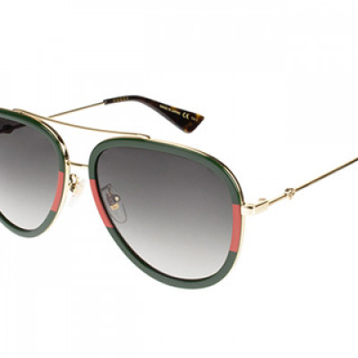 Gucci GG0062S 003 Gold/Green