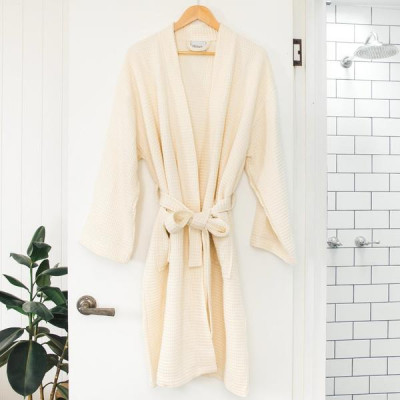 Bamboo Lyocell Waffle Bathrobe