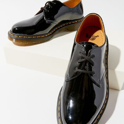 Dr. Martens 1461 Patent Leather Oxford - Black 8 at Urban Outfitters