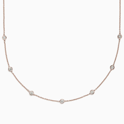 Diamond Station Necklace