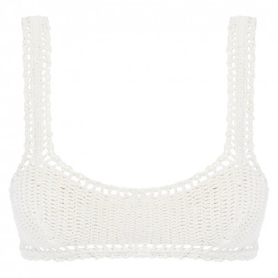 Essential Crochet Crop Bikini Top