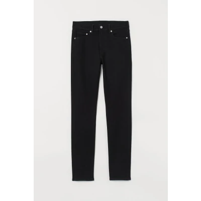 H & M - Skinny Jeans - Black