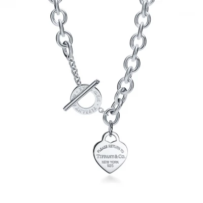 Heart Toggle Chain Necklace