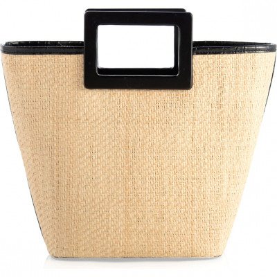 Karlie Woven Raffia Tote