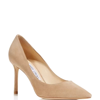 Women's Romy 85 Pointed-Toe Pumps