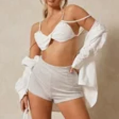 Twist Front Strappy Crop Top | Misspap UK