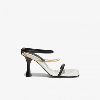 Chained High Heel Sandals