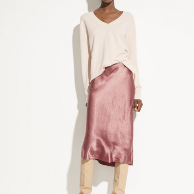 Satin Slip Skirt