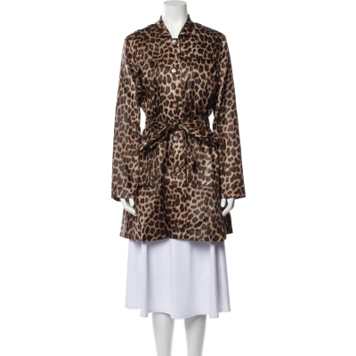Animal Print Coat