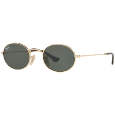 Sunglasses, Oval Flat Lenses