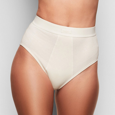 Womens Skims Cotton Rib Briefs