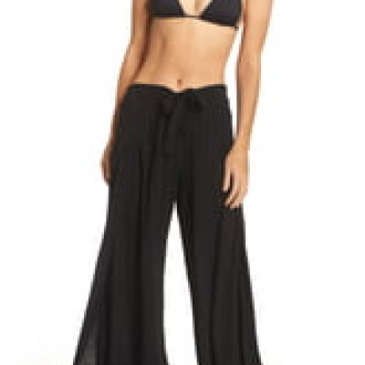 Womens Becca Modern Muse Cover-Up Flyaway Pants