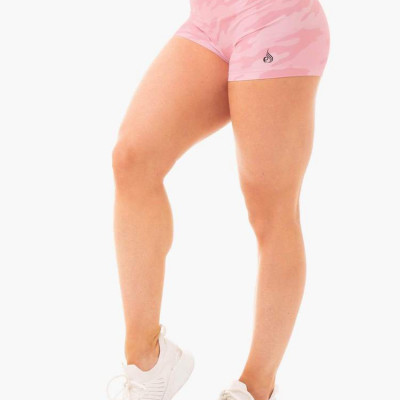 Camo Scrunch Bum Shorts