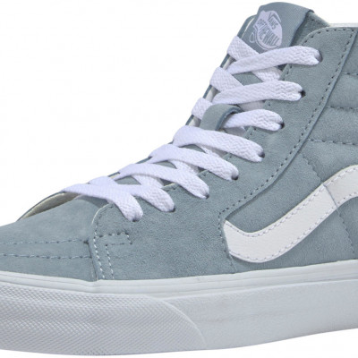 Vans Pig Suede Sk8-Hi Blue Fog/True White