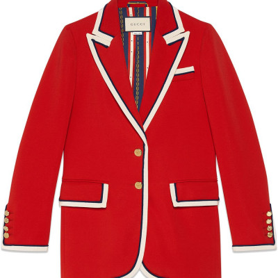 Gucci Stretch viscose jacket - Red