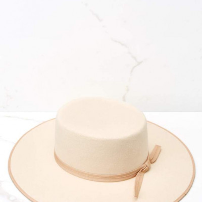 Ivory Rancher Boater Hat