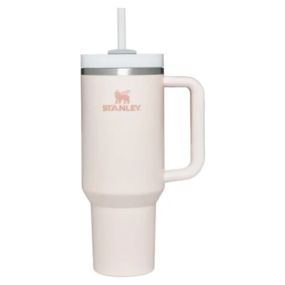 The Quencher H2.0 Flowstate 40 oz. Tumbler in Rose Quartz