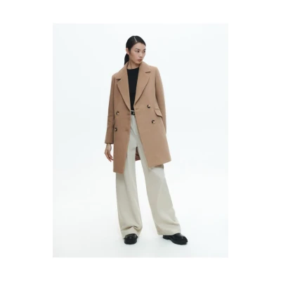 Wool blend coat