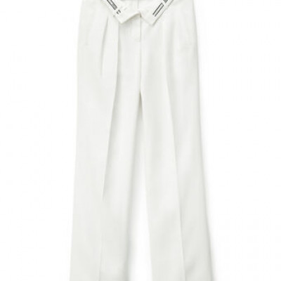 Flipped Waist Mens Trouser