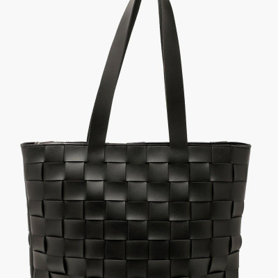 Pu Weave Tote Bag