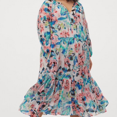 H&M+ Chiffon Dress