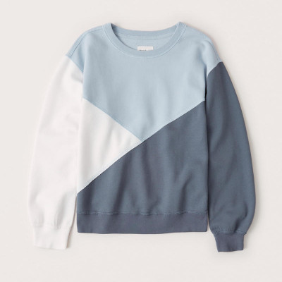 Colorblock Crewneck Sweatshirt