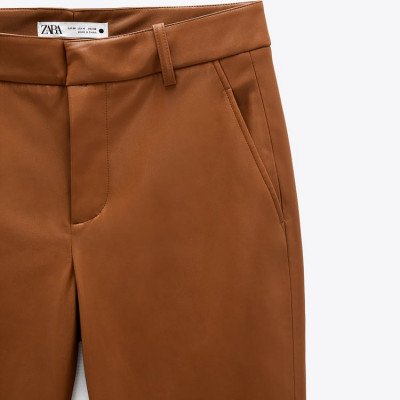 Faux Leather Pants