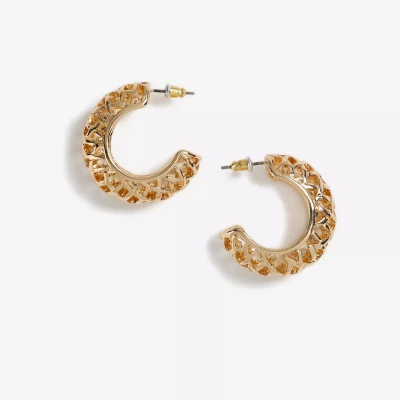 Woven Hoop Earrings