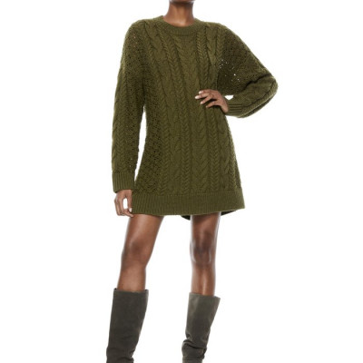 Lennie Mini Cableknit Dress