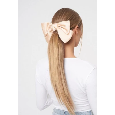 Cream Satin Hair Bow