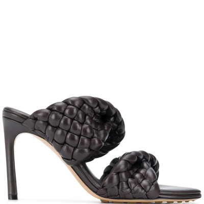 Bottega Veneta BV Curve sandals - Brown